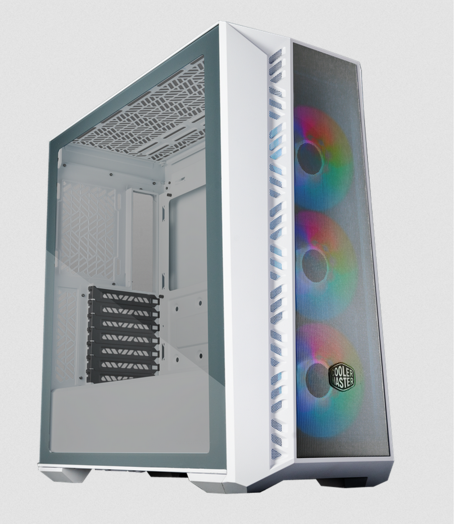 GABINETE COOLER MASTER MASTERBOX 520 MESH WHITE