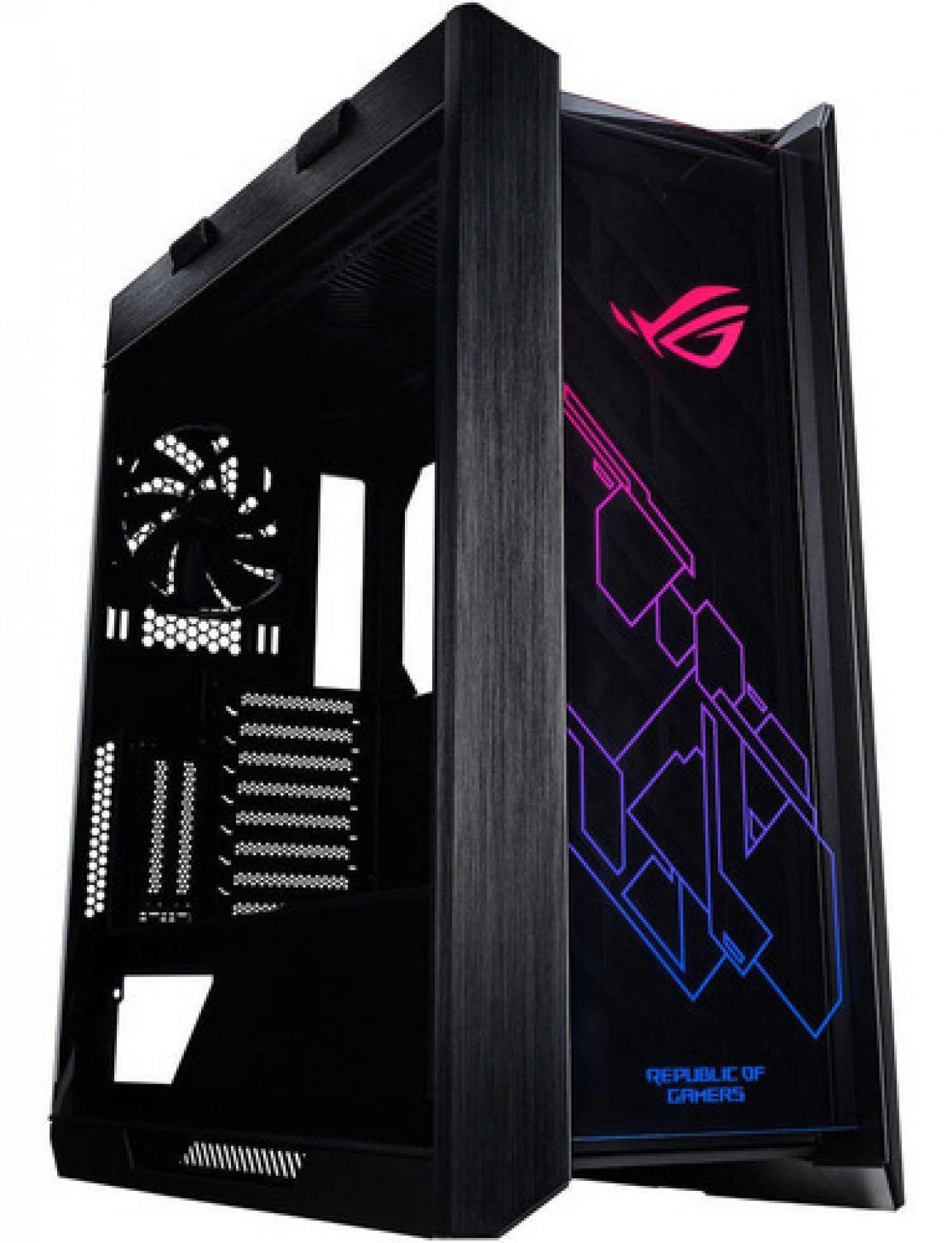 GABINETE GAMER ASUS GX601 ROG STRIX HELIOS BLACK