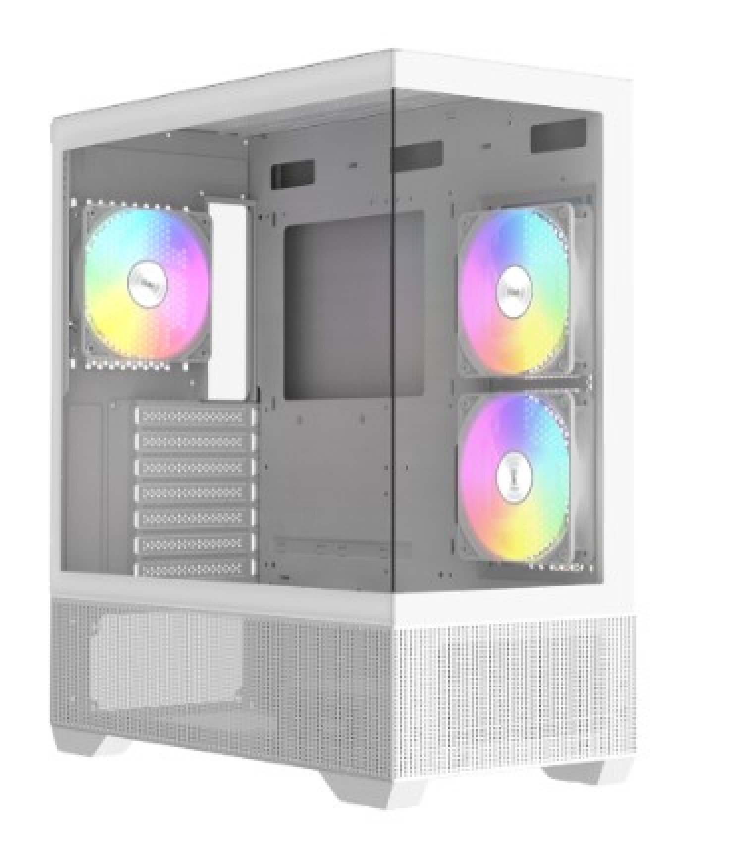 GABINETE GAMER RAIDMAX INFINITA I801 AIR WHITE