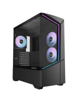 GABINETE GAMER RAIDMAX INFINITA i812 BLACK ARG TG E-ATX
