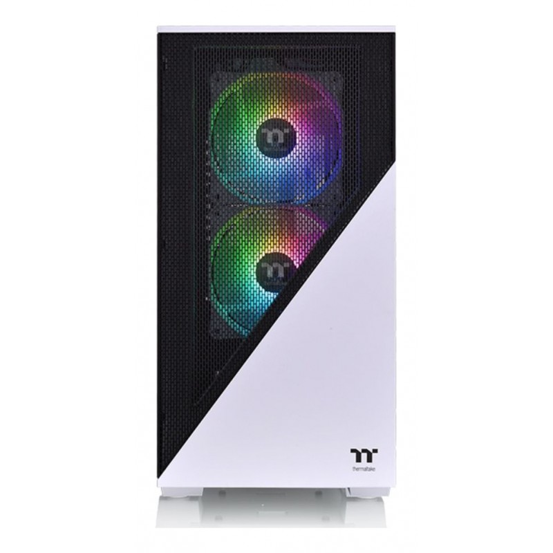 GABINETE GAMER THERMALTAKE DIVIDER 170 TG ARGB SNOW WHITE TEMP GLASS