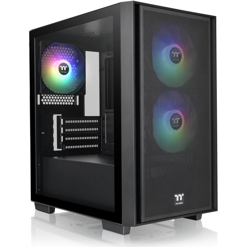 GABINETE GAMER THERMALTAKE VERSA H16 TG ARGB BLACK TEMP GLASS