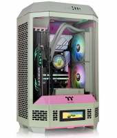 GABINETE THERMALTAKE THE TOWER 300 MATCHA PLUM TEMPERED GLASS