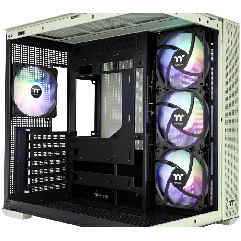 GABINETE THERMALTAKE VIEW 380 TG ARGB MATCHA GREEN TEMPERED GLASS