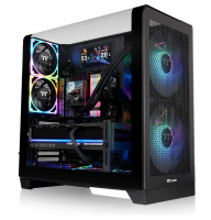 GABINETE THERMALTAKE VIEW 390  AIR BLACK TEMPERED GLASS