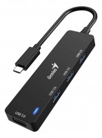 GENIUS UH-400 HUB USB-C A 4 USB-A