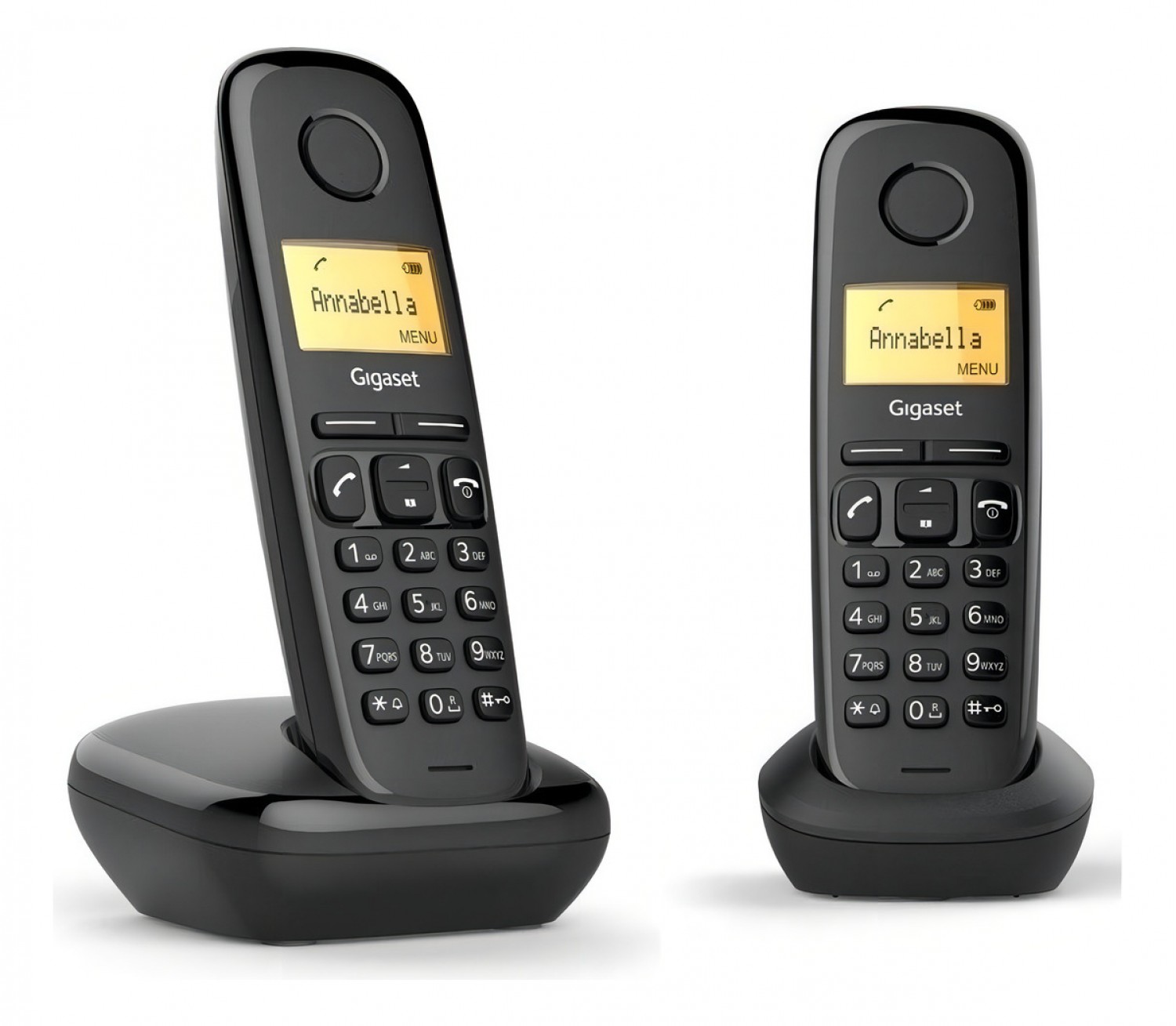 Gigaset Telefono Inalambrico A170 Duo Black Sin Caja