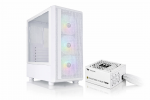 Gabinete c/fuente Thermaltake S200 + 750w 80 Plus Gold (White Edition)
