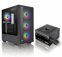 Gabinete c/fuente Thermaltake S200 + BX3 750w 80 Plus Bronze