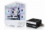Gabinete c/fuente Thermaltake View 170 + Smart 700w 80 Plus White (White Edition)