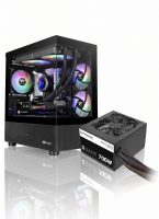 Gabinete c/fuente Thermaltake View 170 + Smart 700w 80 Plus White