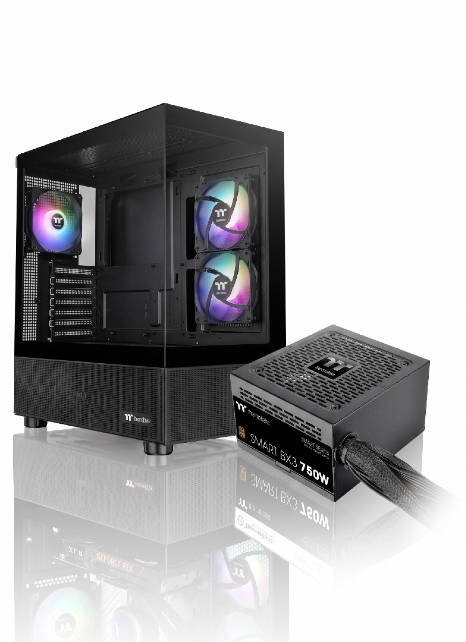 Gabinete C/fuente Thermaltake View 270 + Bx3 750w 80 Plus Bronze