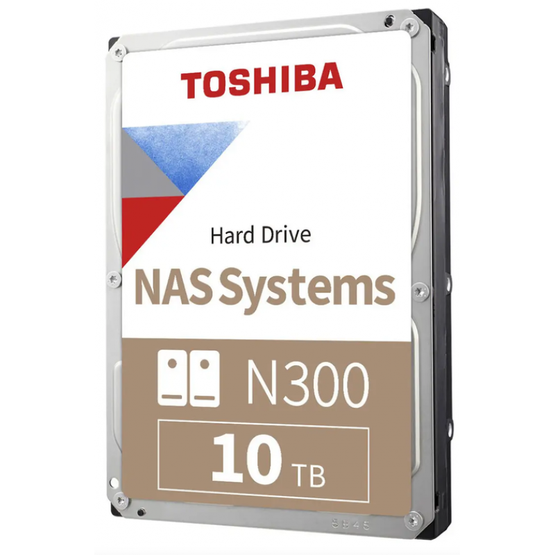 HDD 10TB NAS TOSHIBA N300 PRO 512MB CMR 7200