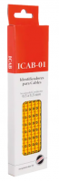ICAB-01/N Identificador para cable de 0. 5 a 1,5mm² de sección (N)