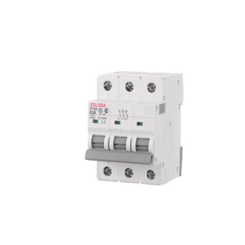 INTERRUPTOR TERMOMAGNETICO TRIIPOLAR CURVA C 25A(4.5KA)