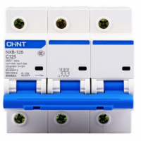 Int. Termomagnético CHINT NXB-125, In:125A, Icn:10kA, Curva C, 3-polos