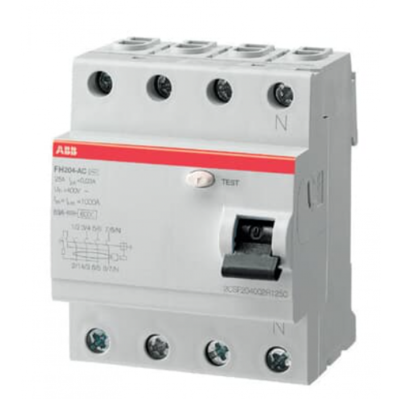 Interruptor diferencial FH204 25A 30mA ABB