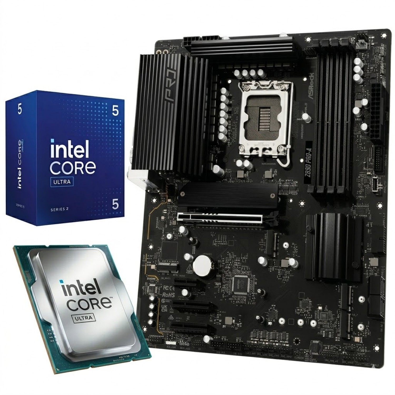Kit Asrock Z890 Pro-a  + Intel Core Ultra 5 225
