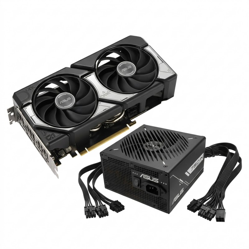 KIT ASUS 5060TI 8GB DUAL + FUENTE 750W PRIME