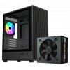 KIT COOLER MASTER 350 ELITE + ELITE GOLD 850W FM AWO CORD (Full Modular)