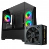 KIT COOLER MASTER 490 ELITE + ELITE GOLD 750W FM AWO CORD (Full Modular)