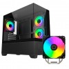 KIT COOLER MASTER 490 ELITE + HYPER 212 SPECTRUM V3 RGB