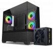 KIT COOLER MASTER MWE GOLD 650W V3 NM FR (No Modular) + 490 ELITE