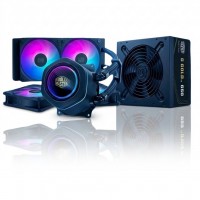 KIT COOLER MASTER MWE GOLD 650W V3 NM FR (No Modular) + MASTERLIQUID 240 CORE NEX ARGB