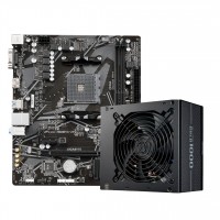 KIT GIGABYTE A520M K V2 + COOLER MASTER ELITE GOLD 1000W FM (Full Modular)