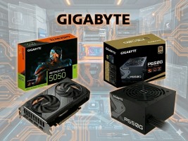 KIT GIGABYTE GOLD 650W +  RTX 5050 WF OC 8GB