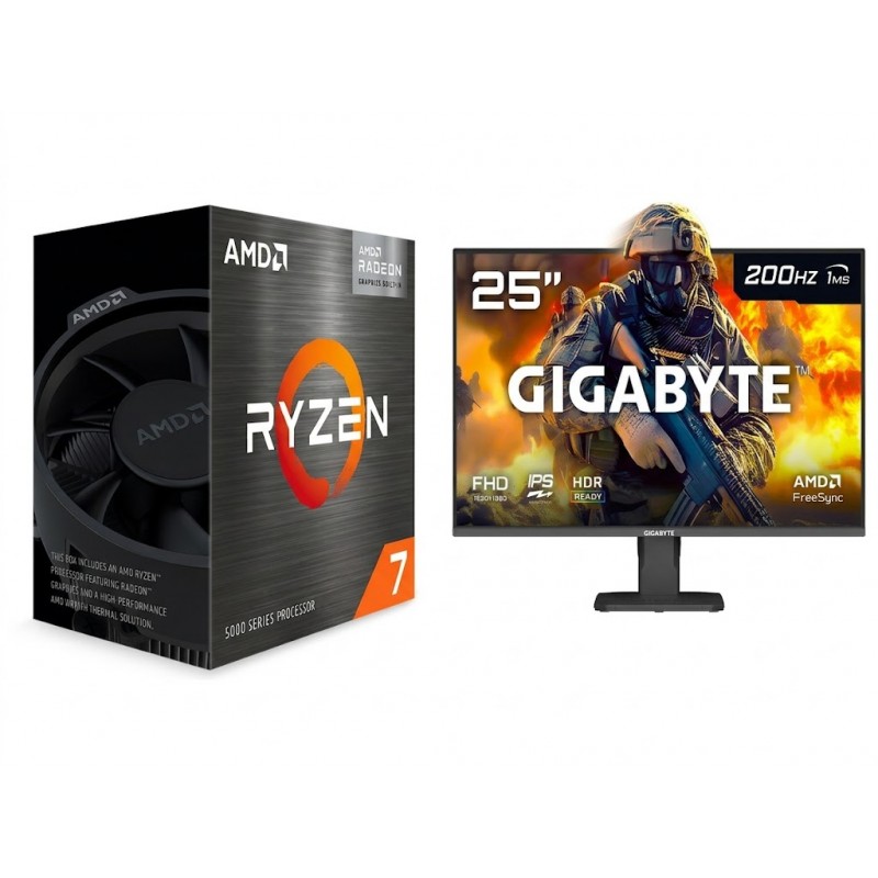 KIT GIGABYTE GS25F2 + AMD 5700G