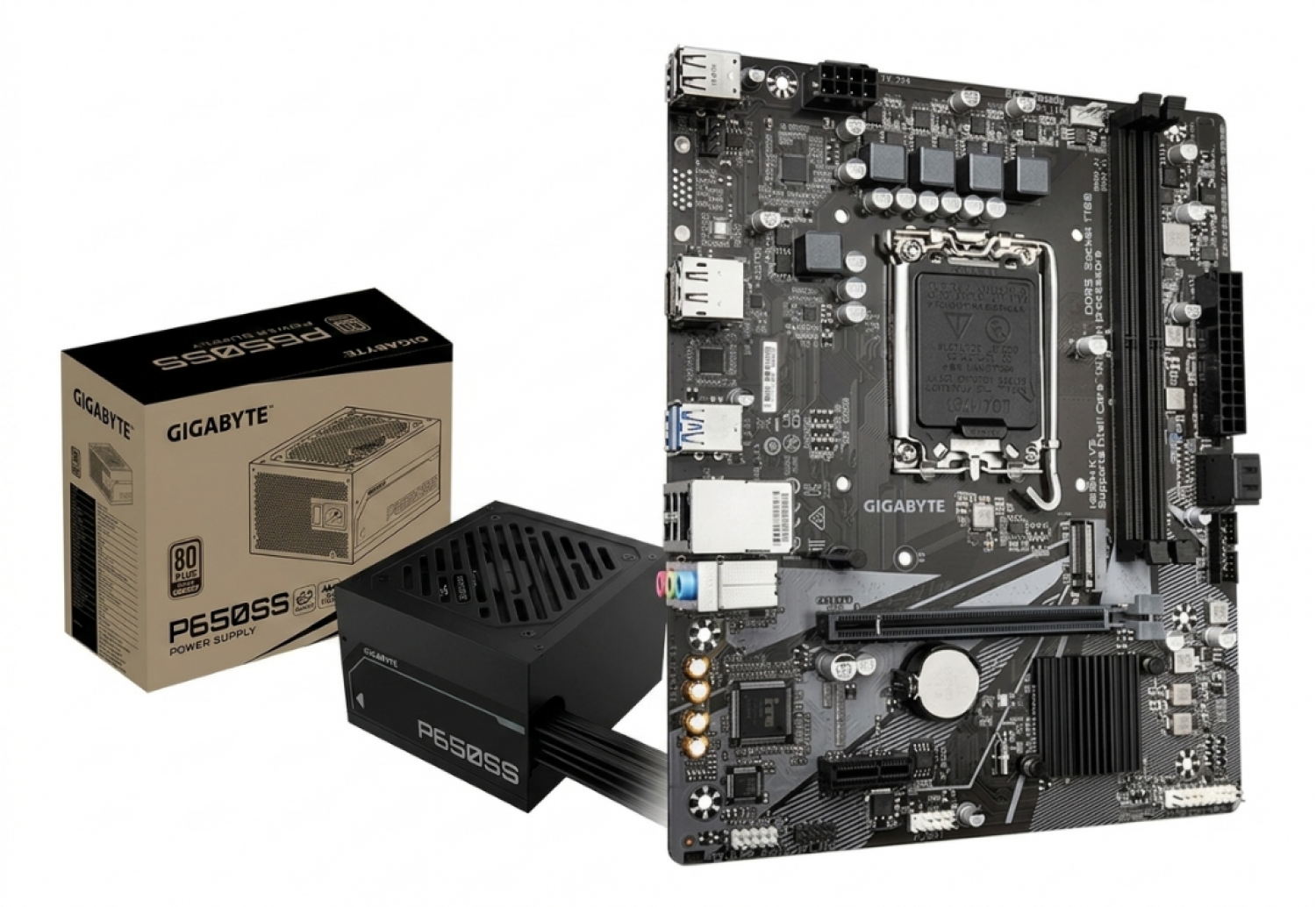 KIT GIGABYTE SILVER 650W + H610M-K