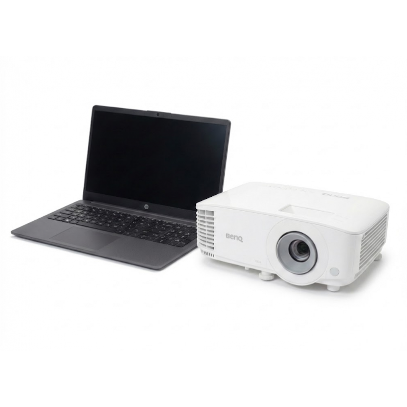 KIT HP NOTEBOOK 250 G10 I3-N305 15 8GB/256 PC FREE DOS 3.0 + BENQ MX560 WHITE 4000 LUM XGA