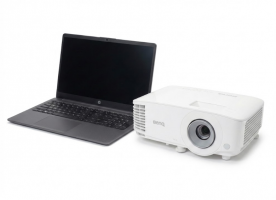 KIT HP NOTEBOOK 250 G10 I3-N305 15 8GB/256 PC FREE DOS 3.0 + BENQ MX560 WHITE 4000 LUM XGA