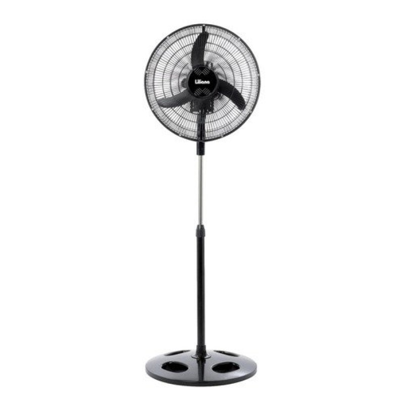 LILIANA VENTILADOR PIE 20 PARRILLA METAL ASPAS PLASTICAS VPRN20