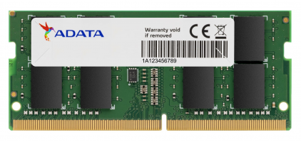 MEMORIA ADATA DDR4 SODIMM 4 GB 2666 SINK PREMIER GREEN