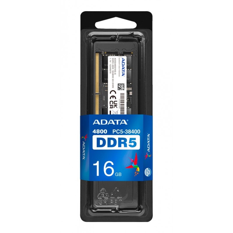MEMORIA ADATA SODIMM  DDR5 16GB 4800