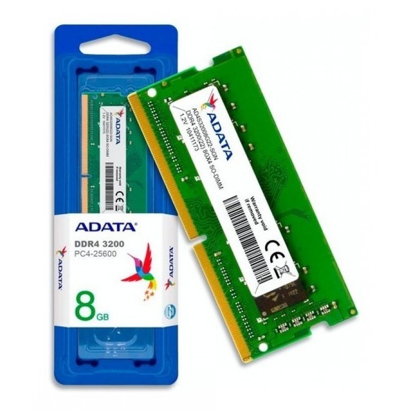 MEMORIA ADATA SODIMM DDR4 8GB 3200 G22 SGN