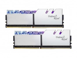 MEMORIA GSKILL TRIDENT Z ROYAL RGB PC4 34100 DDR4 16GB 4266 2X8 SILVER
