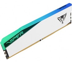 MEMORIA PATRIOT DDR5 VIPER ELITE 5 16GB 5200MTS RGB CL36 WHITE HS SING PE001047