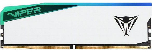 MEMORIA PATRIOT DDR5 VIPER ELITE 5 32GB 6000 MHZ RGB CL42 WHITE SINGLE PE000940