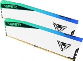 MEMORIA PATRIOT DDR5 VIPER ELITE 5 32GB 6000 MTS RGB CL30 WHITE H DUAL KIT PE0001041