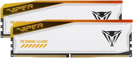 MEMORIA PATRIOT VIPER ELITE 5 TUF 32GB DDR5 CL36 RGB 6000MTS GAMING WHITE KIT DUAL PE000981