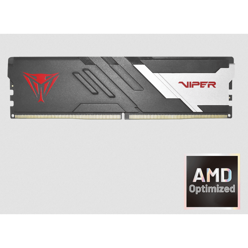 MEMORIA PATRIOT VIPER VENOM AMD DDR5 16GB 6000 MTS CL30 BLK/SIR PE001185 MEMORIA PATRIOT VIPER VENOM AMD DDR5 16GB 6000 MTS CL30 BLK/SIR PE001185
