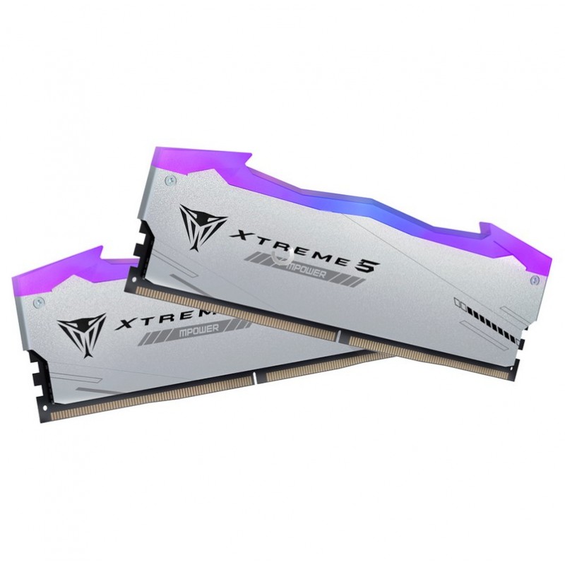 MEMORIA PATRIOT VIPER XTREME 5 DDR5 32GB RGB MPOWER 6000MT/S CL30 BLK HS DUAL KIT PE001009