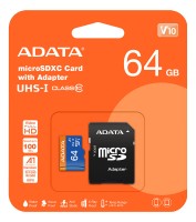 MICRO SD ADATA A1 DH CLASS 10 64GB