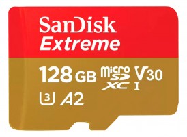 MICRO SDXC 128GB SANDISK EXTREME UHS-I C/ADAP-SD