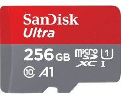 MICRO SDXC 256GB SANDISK ULTRA C/ADAP-SD