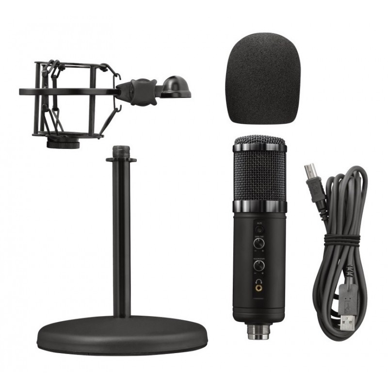 MICROFONO TRUST EXXO STREAMING GXT 256
