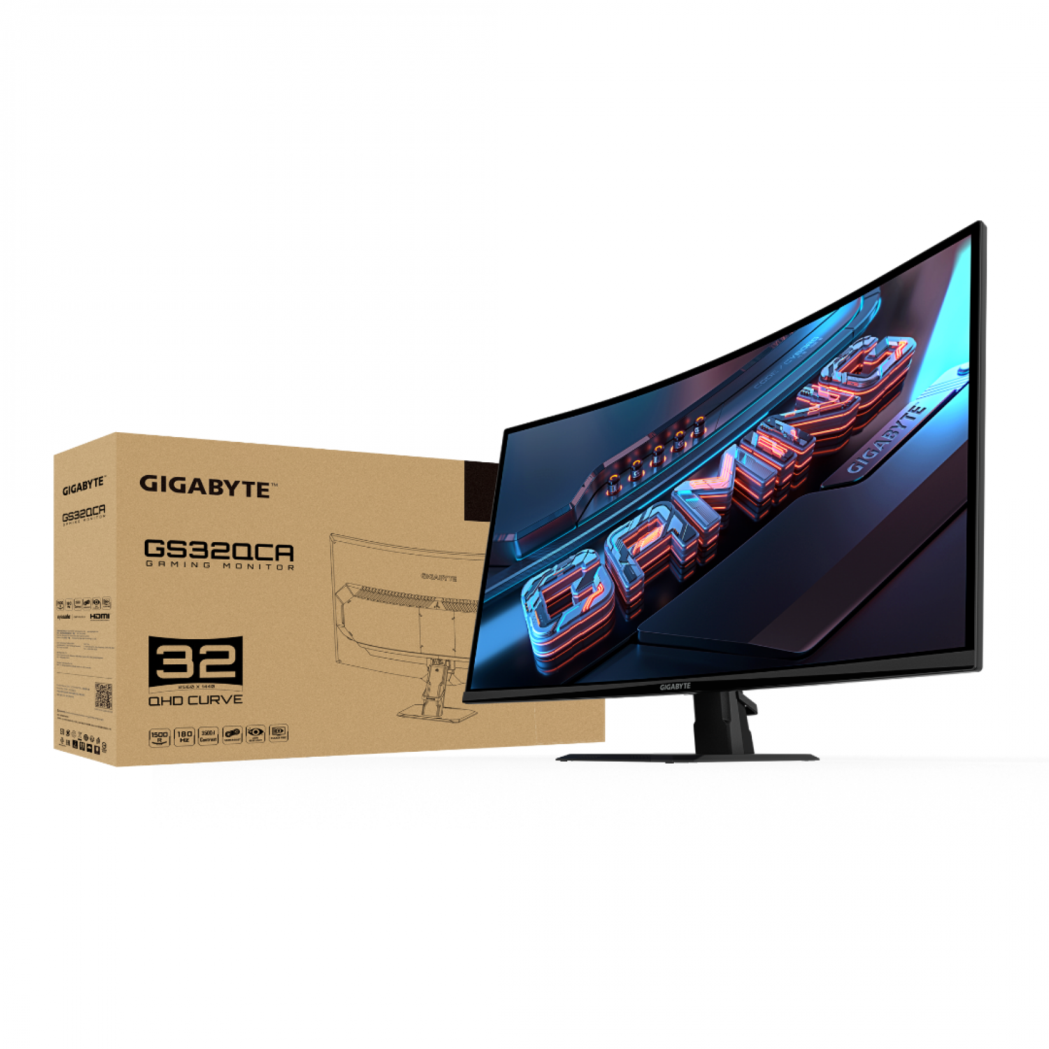 MONITOR GAMER GIGABYTE 32 GS32QCA